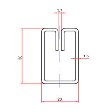 Aluminium Framing Profile