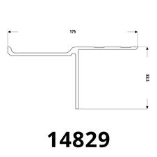 Aluminium Bodenprofil