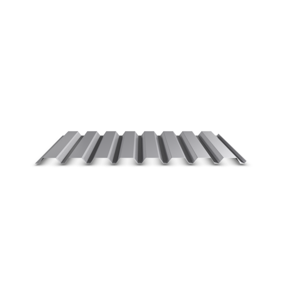 Profiled ALU Sheets - Roof & Wall Aluminium Trapezoidal sheet Bright Profiled ALU Sheets - Roof & Wall Aluminium Trapezoidal sheet Bright